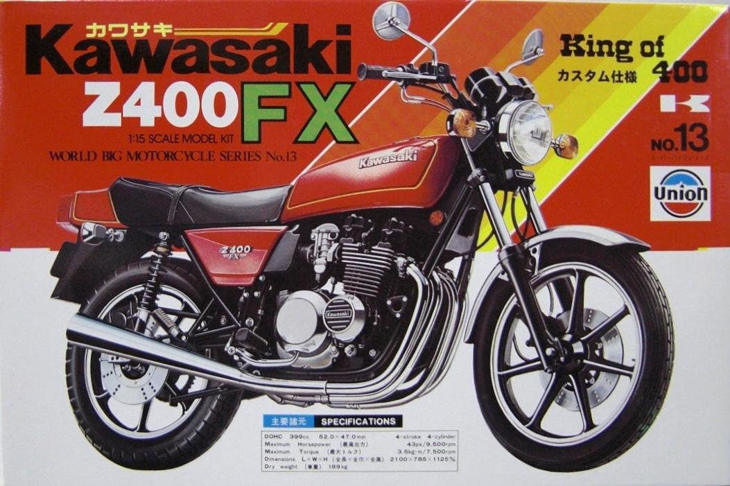 1/15 No.13 Z400FX KAWASAKI Kawasaki (Japan import / The package and the manual are written in Japanese)
