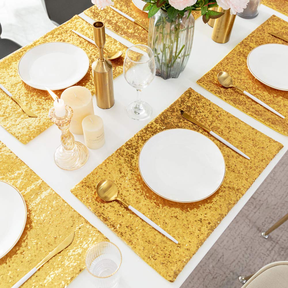 Amazon.com: Placemats for Dining Table Set of 6 Heat Resistant