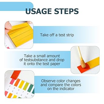 pH Test Strips, 5 Packs of 400 Strips Universal Full Range Ph 1-14 Litmus Paper pH Balance Test Making Testing Strips for Soil Drinking Water Saliva Fish Tank Urine Pool Soap Spa Pet Food