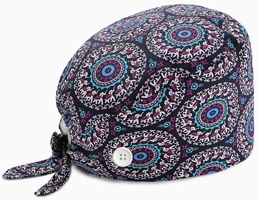 Tsingweel Working Cap with Button Sweatband Adjustable Back Hats Unisex for Holding Mask Work Hat