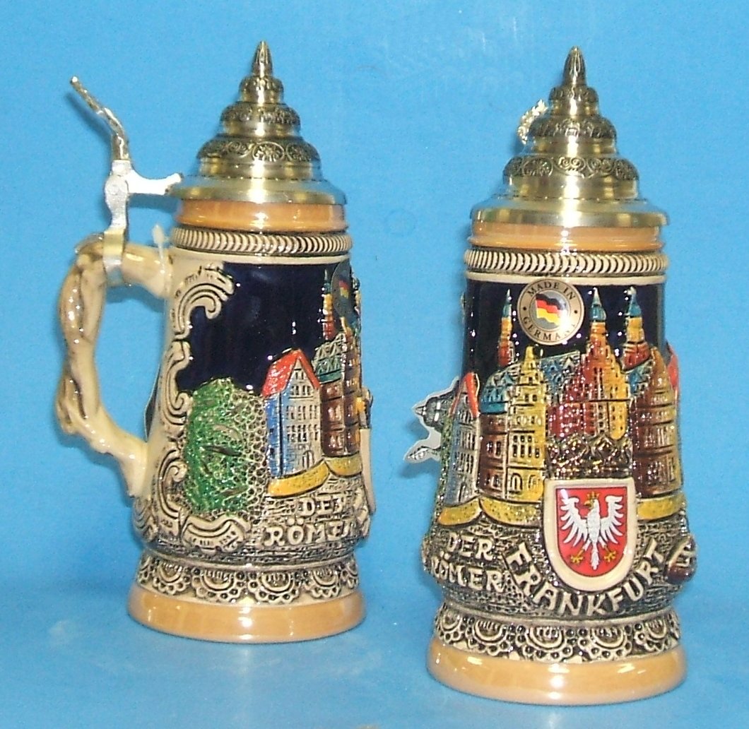 City of Frankfurt Germany Beer Stein .25L One New Mug Made in Germany