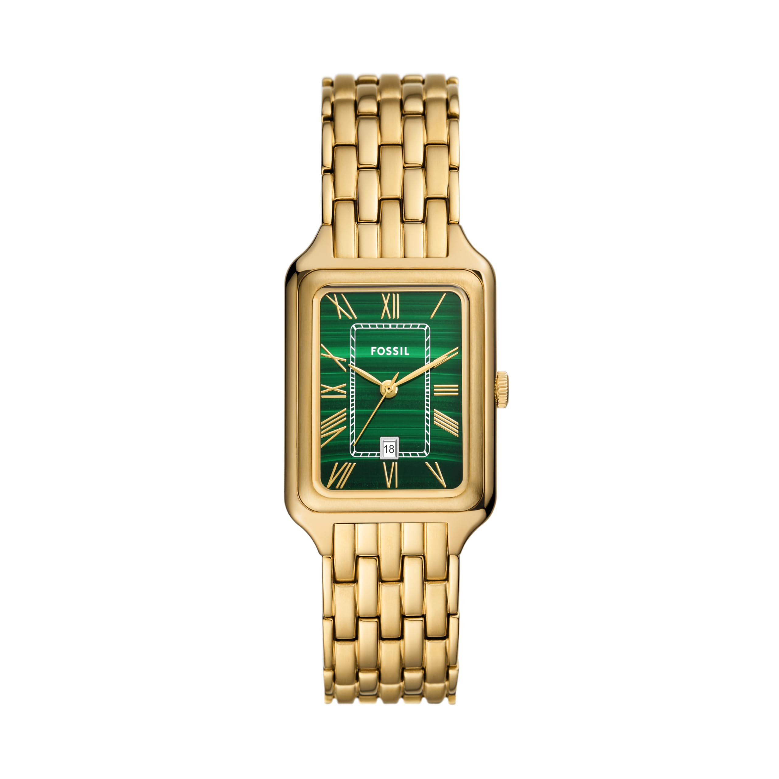 Fossil アナロググリーンダイヤル レディースウォッチ-ES5341ゴールド Fossil Raquel Gold Watch ES5341 : Amazon.in: Fashion