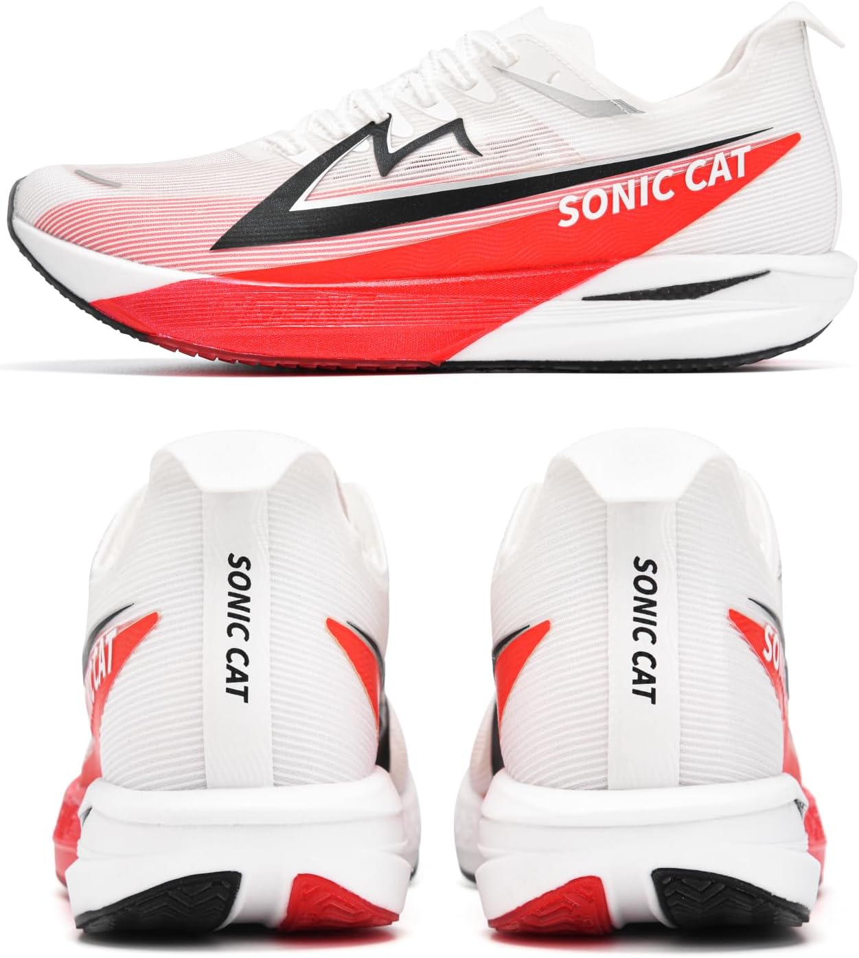 Men's & Women's Marathon Running Shoes Air Cushion Full-Length Carbon Plate Fashion Workout Shoes