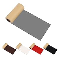 Vista 7 de DOCAS Cinta de reparación de cuero autoadhesiva de 4 x 63 pulgadas, cinta de reparación de cuero cortable para muebles, kit de reparación de vinilo