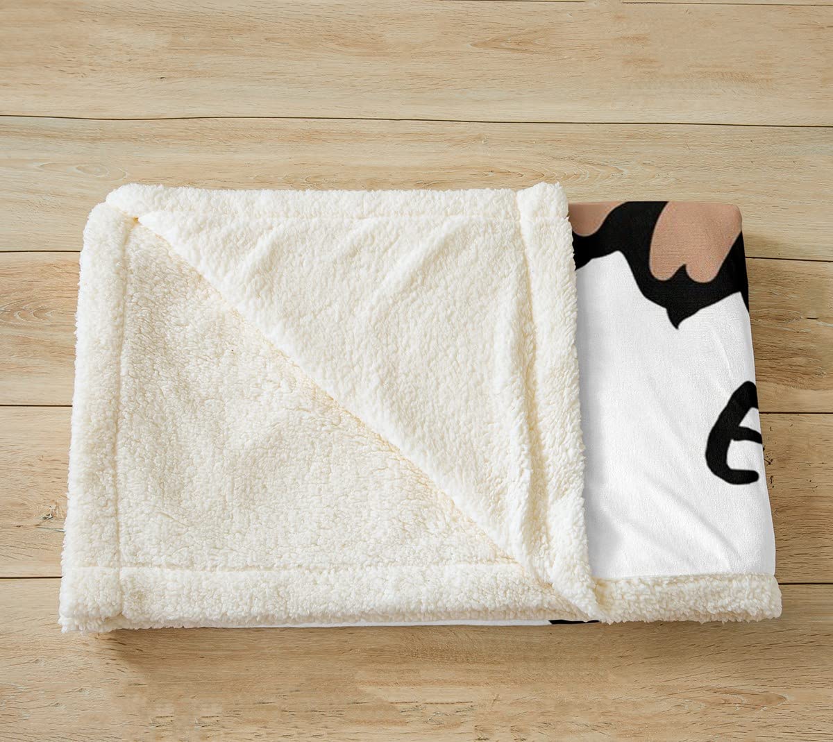 Linda manta de sherpa para perro pug 3D, manta de felpa para perros y mascotas, para niños, niñas, hippie, cachorros, cachorros, para sofá, cama, tamaño King, 87 x 94 pulgadas