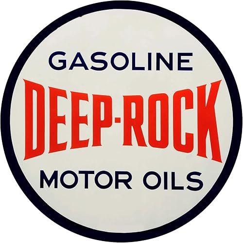 Miniatura 15 de Brotherhood Letrero de gas vintage de reproducción de letreros de metal vintage, letrero redondo de metal para garaje y hogar, 8 pulgadas de Nourse