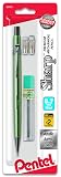 Pentel Sharp Mechanical Pencil, 0.7mm Metallic Barrels, Refill Eraser, Barrel color may vary(P207MLEBP) – view 1