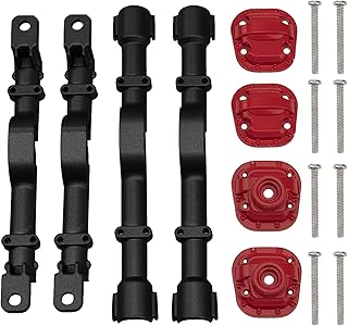 Vgoohobby Metal Front Rear Axle Housing Bridge Case Upgrade Part Compatible with MN Model MN90 MN91 MN45 MN96 MN99 MN99S 1/12 RC Car