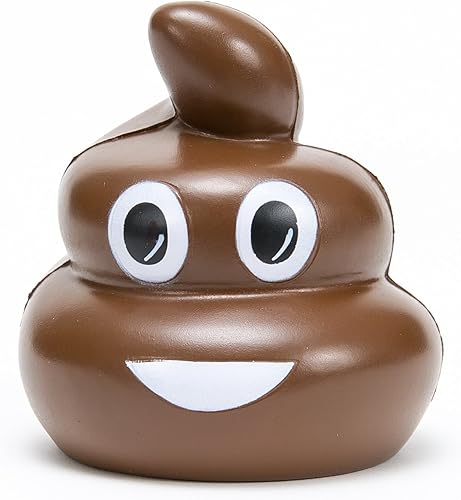 La bola antiestrés original de Poop Emoji - ¡Regalo increíble!