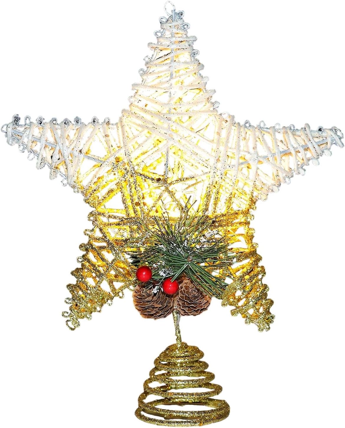 High Heel Christmas Tree Star Topper, Christmas Ornament Decorations, Christmas Tree Topper Decorations, Christmas Tree Lighted Ornament for Christmas Tree Decor High Heel