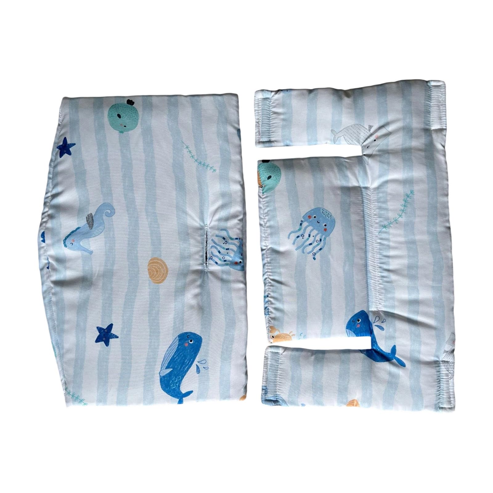 Buxuaaaa Detachable Highchair Seat Pad Lovely Print Baby Dinning Chair Cushion Mat Soft Comfortable for Most Dinning Chairs Thickening Chair Mat Cotton Pad Stylish Highchair Accessory