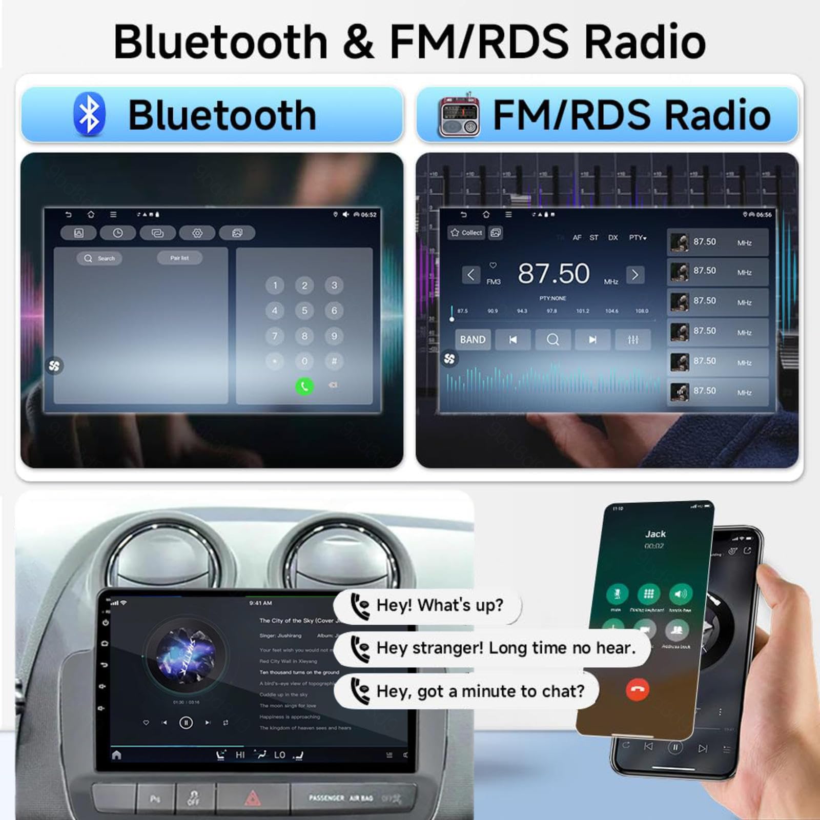 Android 15 9" Auto Stereo GPS Navigation Für Seat Ibiza 2012-2015 Zubehör Einfügen und verwenden Unterstützt Radio/Multimedia/Dual USB DVR MP5/Bluetooth Lenkradsteuerung,MS901