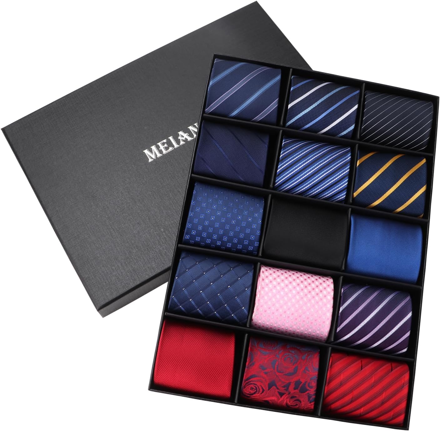Men's Classic Neck Ties for Men Classy Men's Tie Woven Jacquard Ties Party Suit