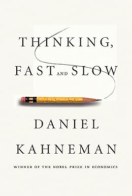Thinking, Fast and Slow book cover
