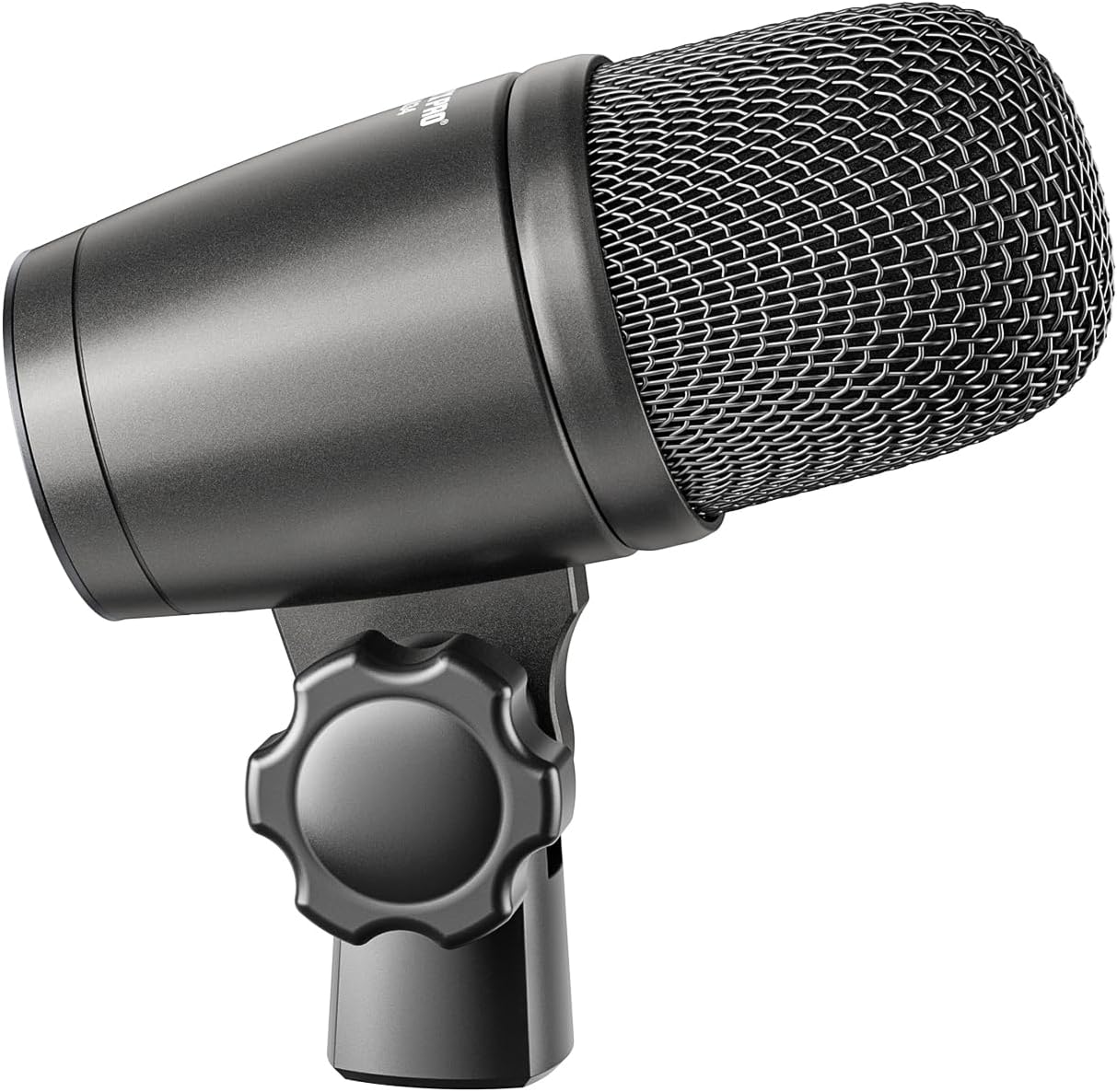 Phenyx Pro PDM34 Snare Drum Mic, Cardioid Dynamic Microphone with Clip-on Microphone Clamp, Integral Stand Mount, and Long-Lasting Metal Housing