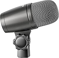 Vista 1 de Phenyx Pro PDM34 - Micrófono de tambor de caja, micrófono dinámico cardioide con abrazadera de micrófono de clip, soporte integral y carcasa