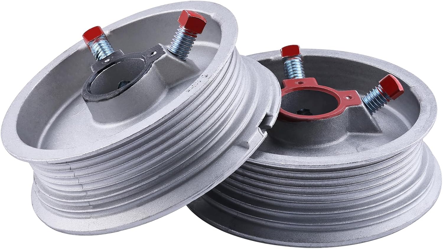 Garage Door Torsion Spring Kit for 7ft High Garage Doors - Heavy-Duty Cables, Drums, Center Bracket Compatible with Extension, EZ - Set & Torque-Master Systems