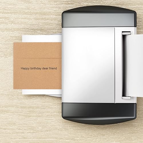 Vista 26 de Paquete de 65 sobres de invitación A4, sobres de papel kraft marrón, sobres de fotos de 4 x 6 para invitaciones, sobres autosellados para bodas