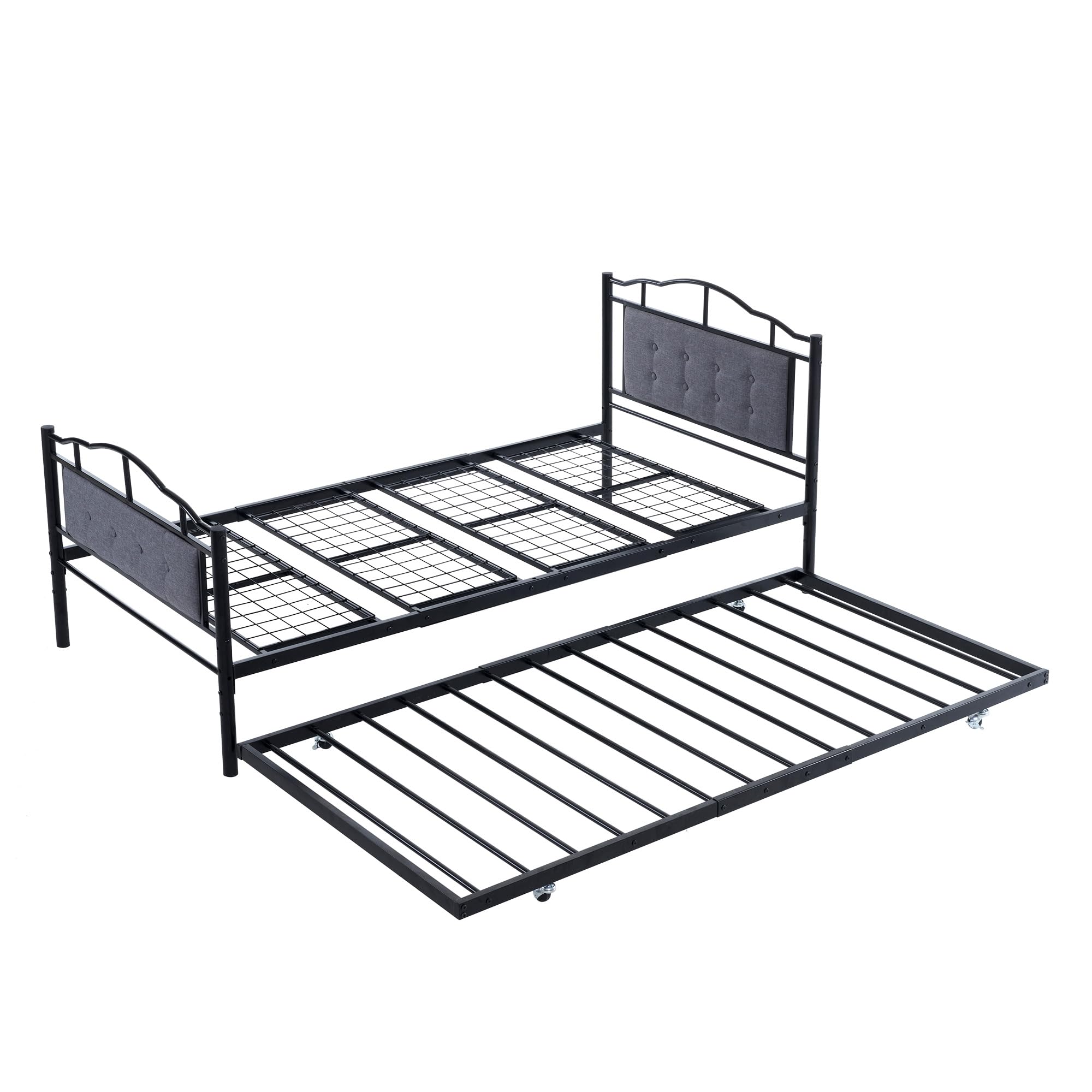 Amazon｜ベッドフレーム パイプベッド シングル ロータイプ 親子