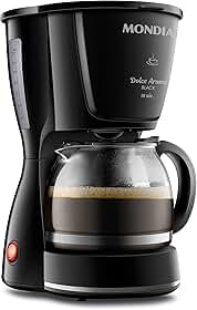 MONDIAL Cafeteira Elétrica Dolce Arome, Preto, 550W, 220V - C-30-18X-FB