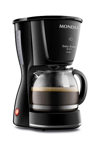 MONDIAL Cafeteira ​Elétrica Dolce Arome, Preto, 550W, 220V - C-30-18X-FB