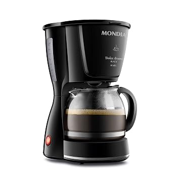 Cafeteira Elétrica Mondial Dolce Arome Preta