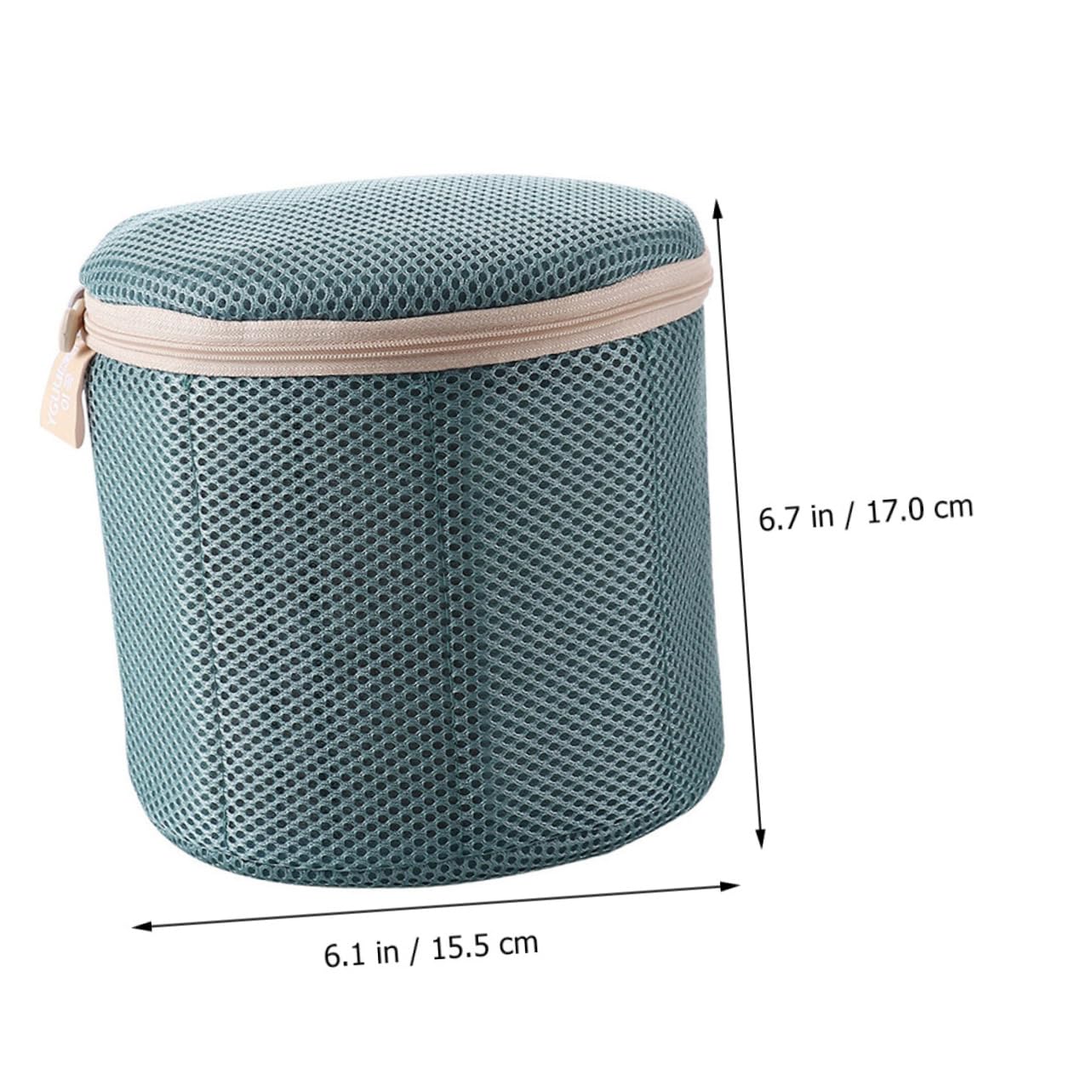PRETYZOOM Bolsa De Lavandería Lavable De 2 Piezas Material De Poliéster Que Protege La Ropa De Torceduras Cremallera De Fácil Apertura.