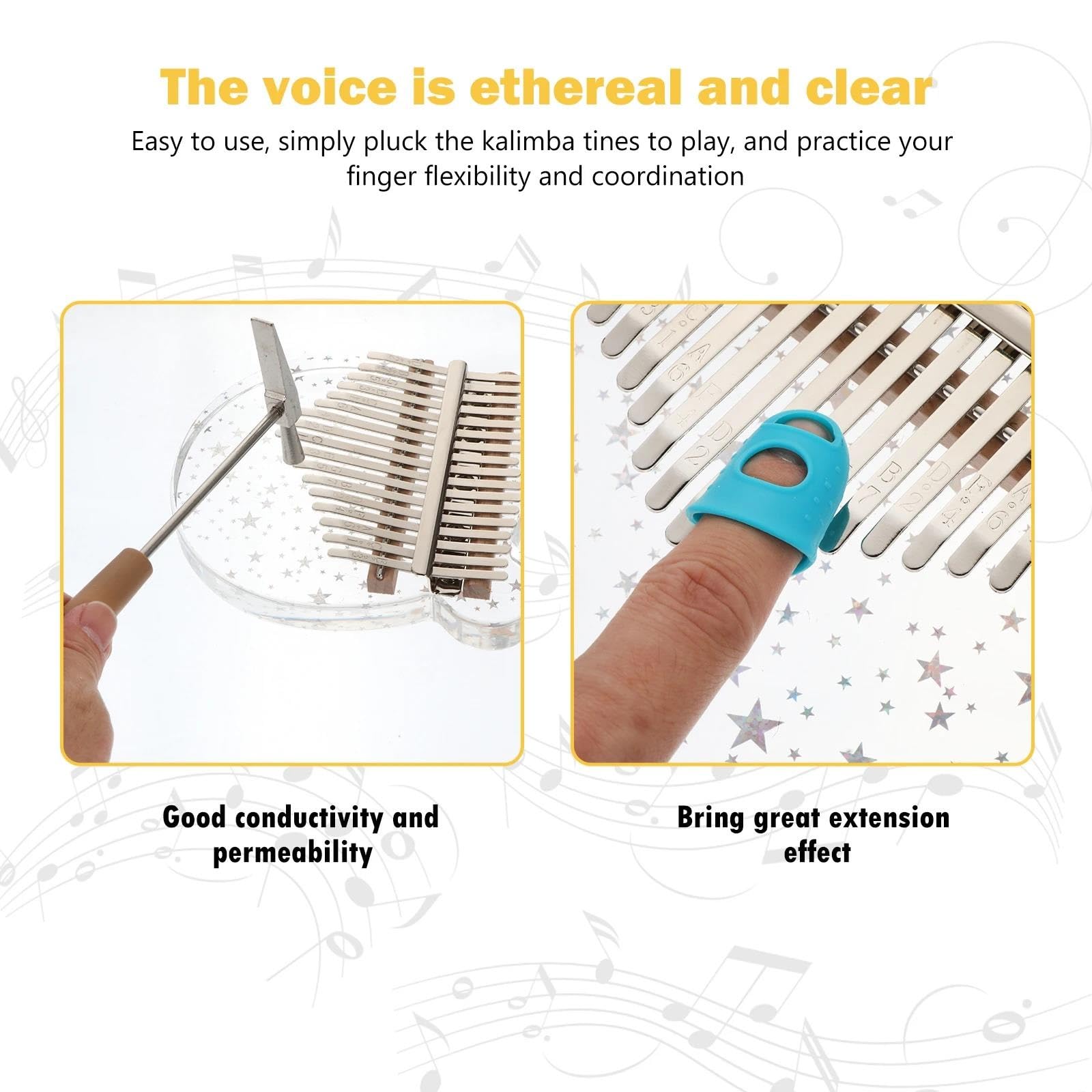 Kalimba Principiantes Mini Kalimba Portátil Para Principiantes