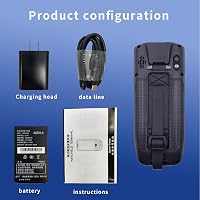 Bisofice K40 Kézi Vonalkód Olvasó PDA Terminál Android 13, 1D 2D QR Szkenner 4G WiFi Bluetooth GPS Kiskereskedelmi Raktári Használatra 9