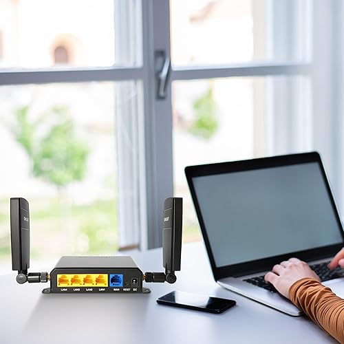 11dBi Dual Band (2.4GHz/5.8GHz) WiFi Antenna - RP-SMA Male Connector - for PCI-E WiFi Cards, Notebook PC Desktop Computer External USB Network Adapter, Routers, Cameras