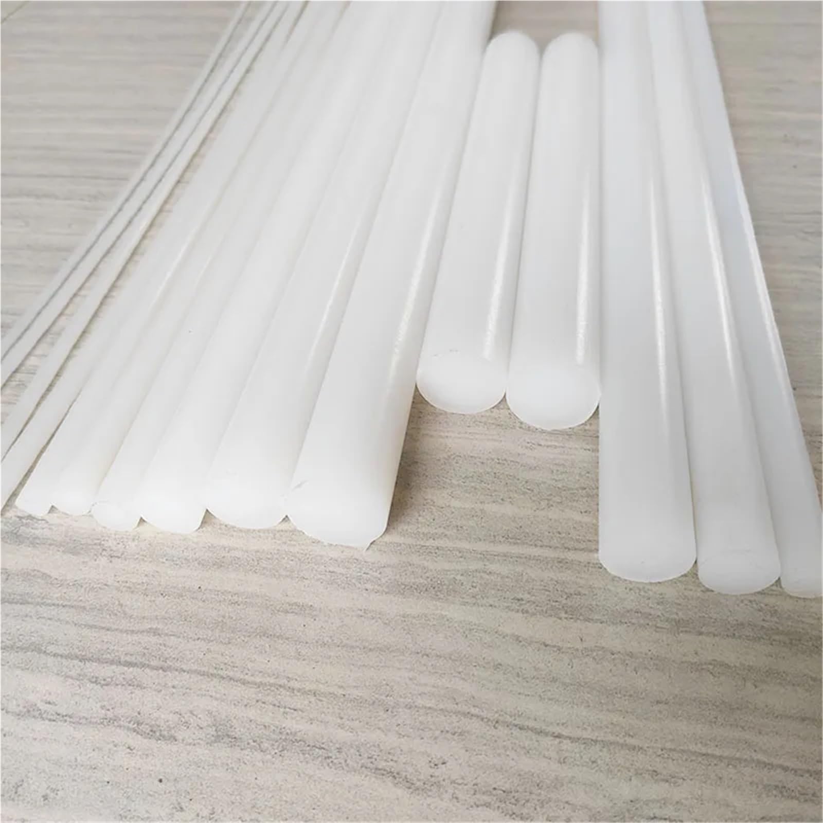 Weißer Polyamidstab PA6 aus reinem Nylon, verschleißfeste Stangendurchmesser von 4 mm bis 45, for die Bearbeitung für CNC Bearbeitung(Length 50cm,Dia. 30mm)