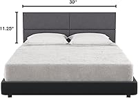 Vista 389 de Jaxx Panelist - Cabecero acolchado moderno, juego de 4 paneles para montar en la pared (cada uno de 11.25 x 38 pulgadas), tamaño King