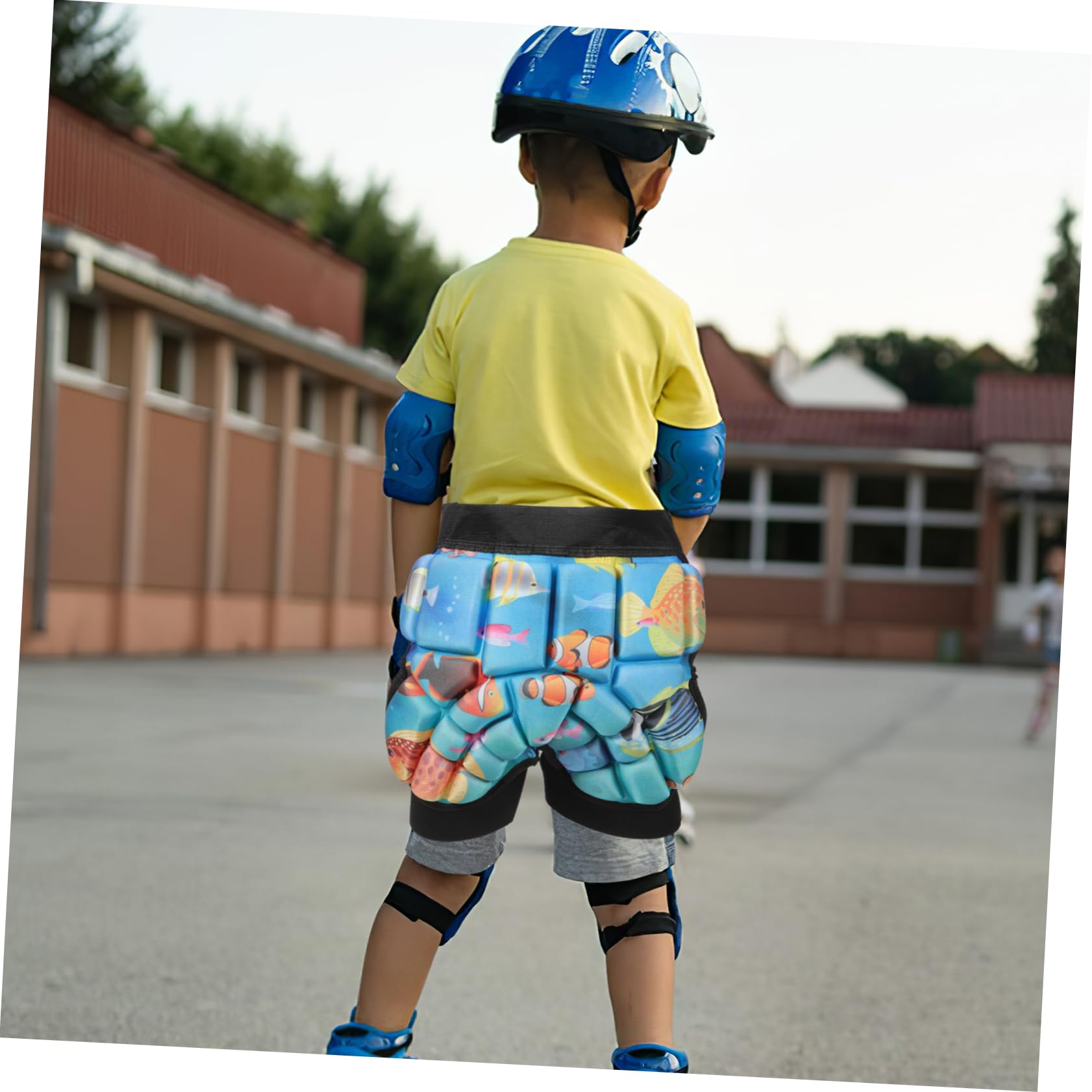 Schutzshorts Für Sport - EVA Polsterung Für Skaten & Ski