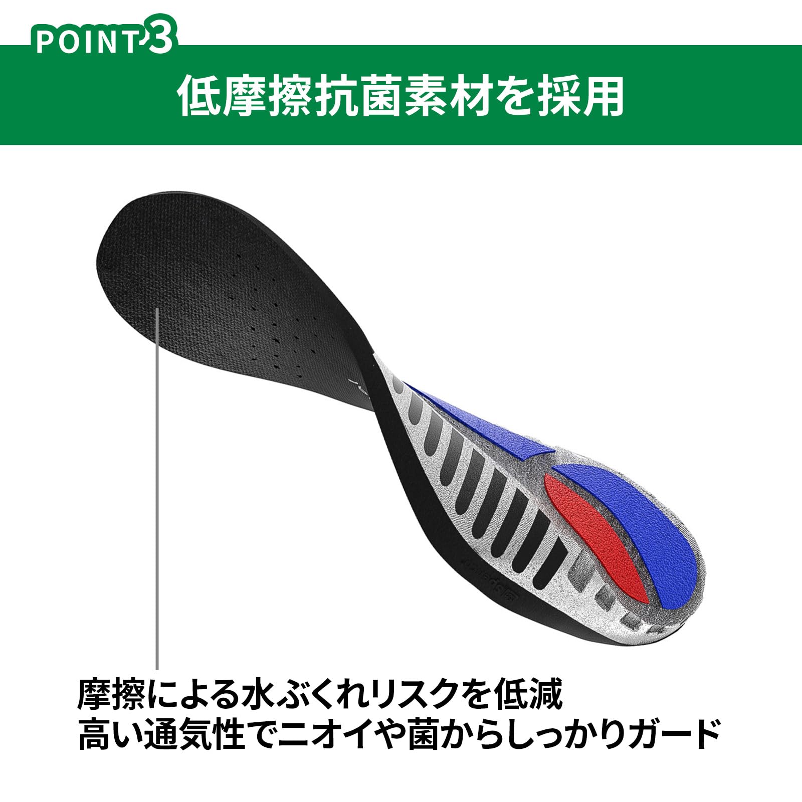 Amazon.co.jp: スぺンコ(Spenco) 男女兼用 インソール トータル