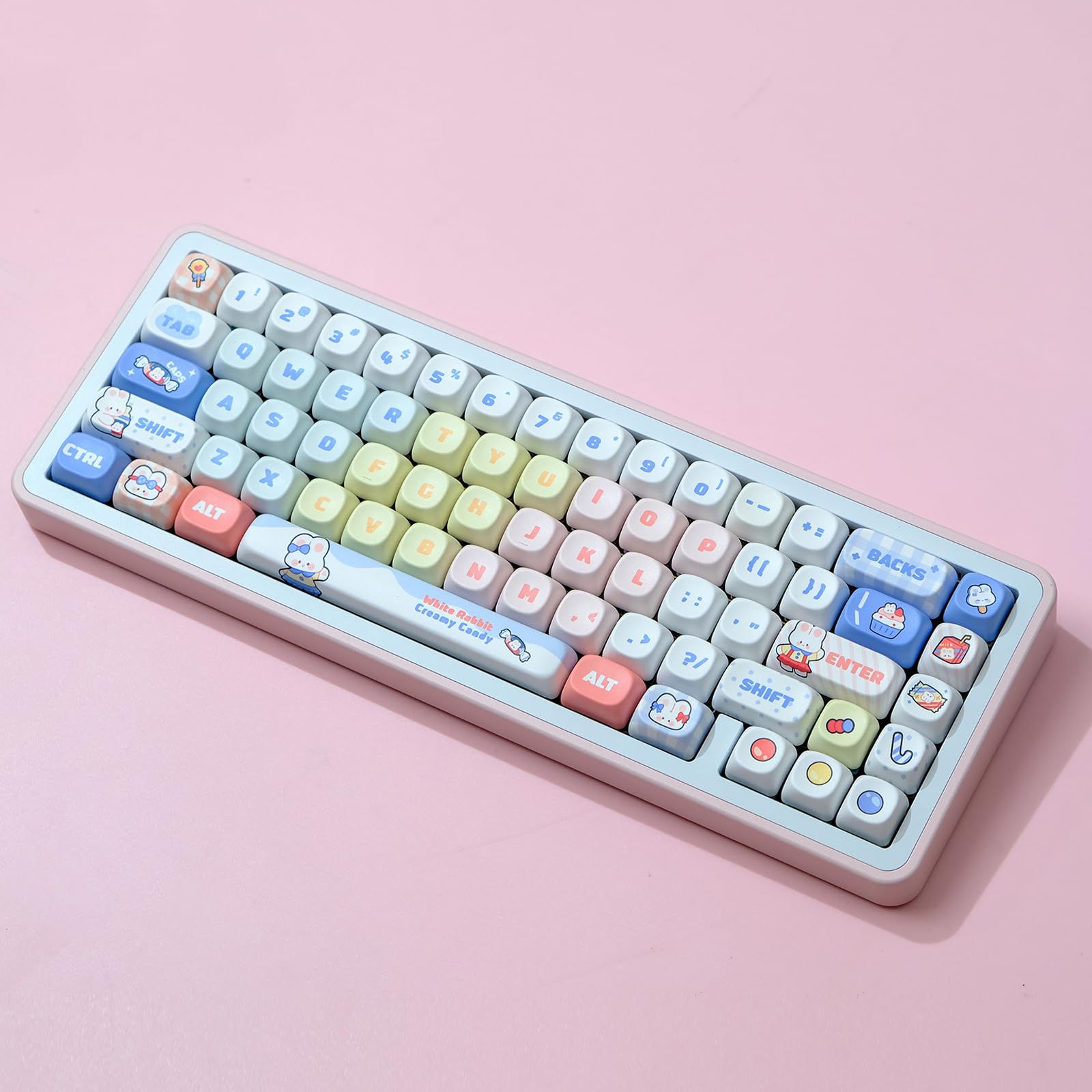 Amazon | ZXMICYFA PBT キーキャップ 126キー カスタムキーキャップ