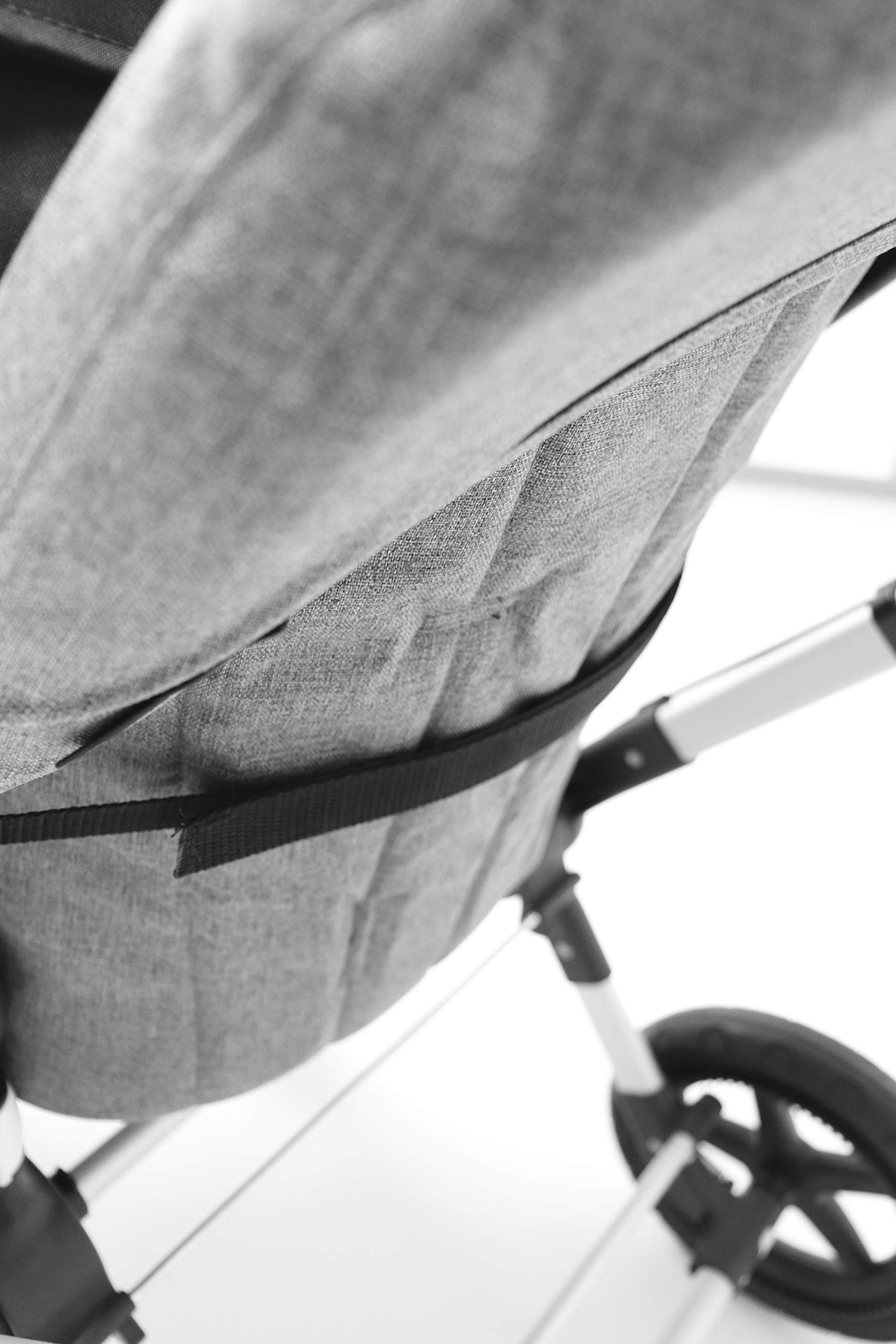 Kaiser 6540835 Allex, Lammfell Kinderwagen Fußsack, marrone