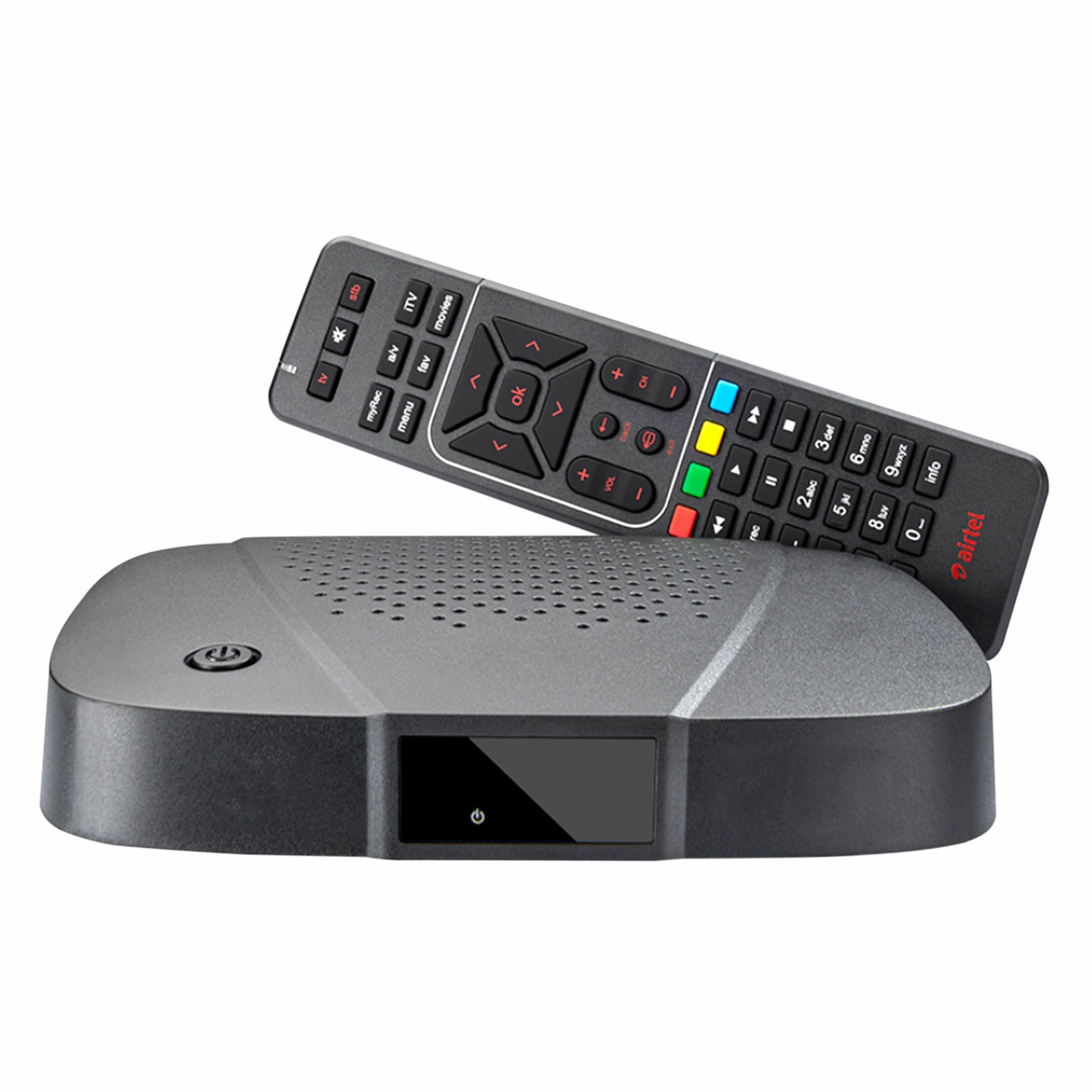 Airtel HD Only Set Top Box with Free Installation | Pay ₹3100 and Get ₹3100 Added Back to Your Account | No Hardware Cost (Telugu Powerstar Plus HD)