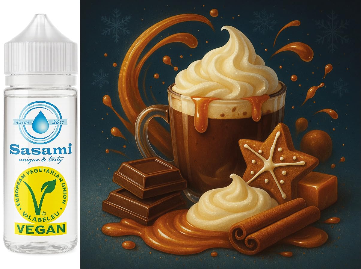 Choco Melt – gorąca czekolada karmel aromat koncentrat – Wegański – Sasami – 100ml