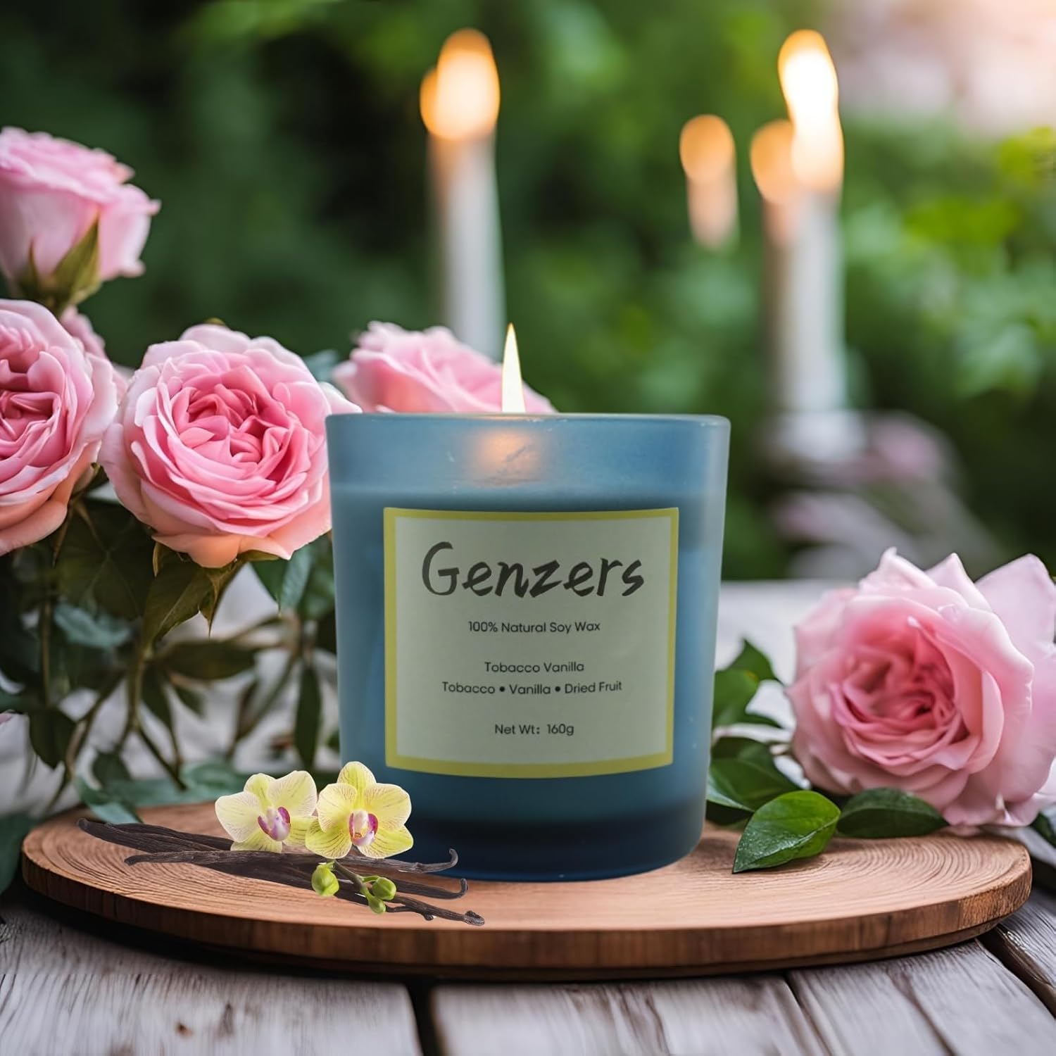 HBBKVI Bougie Parfumée De Noël, Forme De Cerf Classique, Peut Tre Utilisée Comme Cadeau De Noël Compagnon, Ornement Décoratif Bougie Parfumée Essentiels Pour La Maison