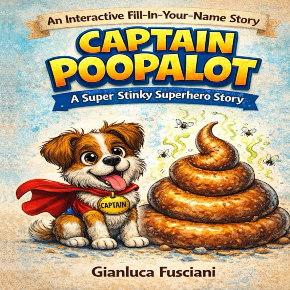 Captain Poopalot Goes PLOP!: A Funny Kids Dog Poop Story About Love, Laughter and Very Stinky Surprises