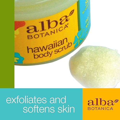 Miniatura 6 de Alba Botanica Exfoliante corporal hawaiano, sal marina revitalizante, 14.5 onzas