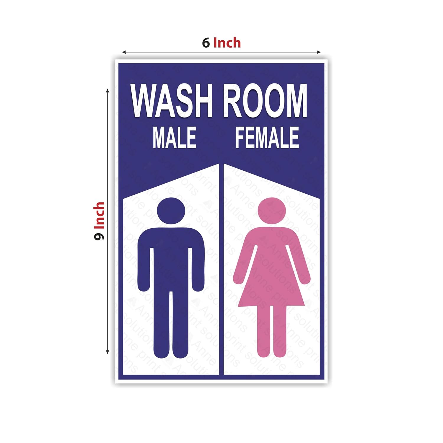 size 6 male to female