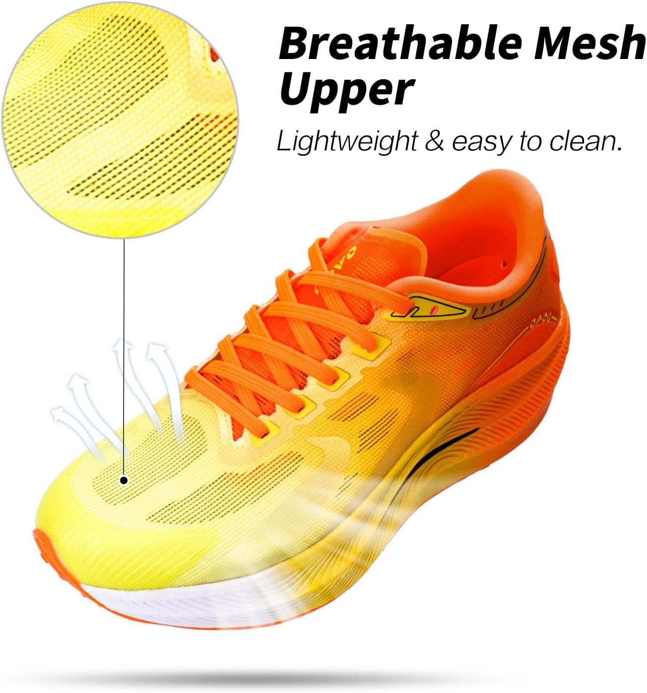 Carbon Plate Marathon Running Racing Shoes Men Stable Support Shock-Relief Ultra-Light TPU Outsole Rebound Sneakers - Image 5