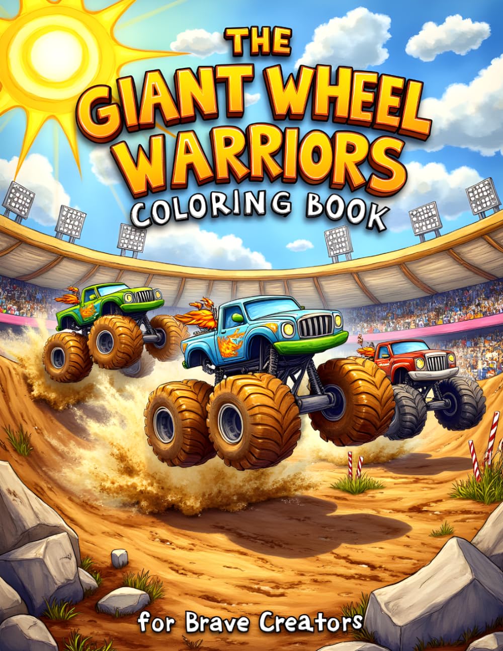 The Giant Wheel Warriors Coloring Book: for Brave Creators