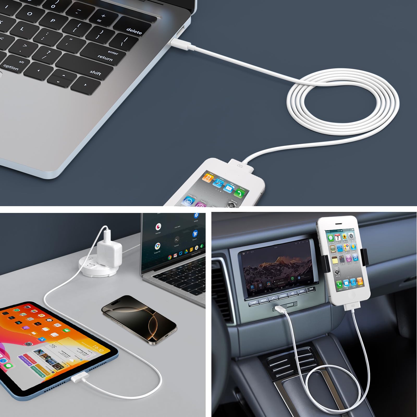 Apple iPhone 4 本体 ブラック USBケーブル付 Amazon.co.jp: iPhone 4用USB C - 30ピンケーブル、【Apple MFi認証