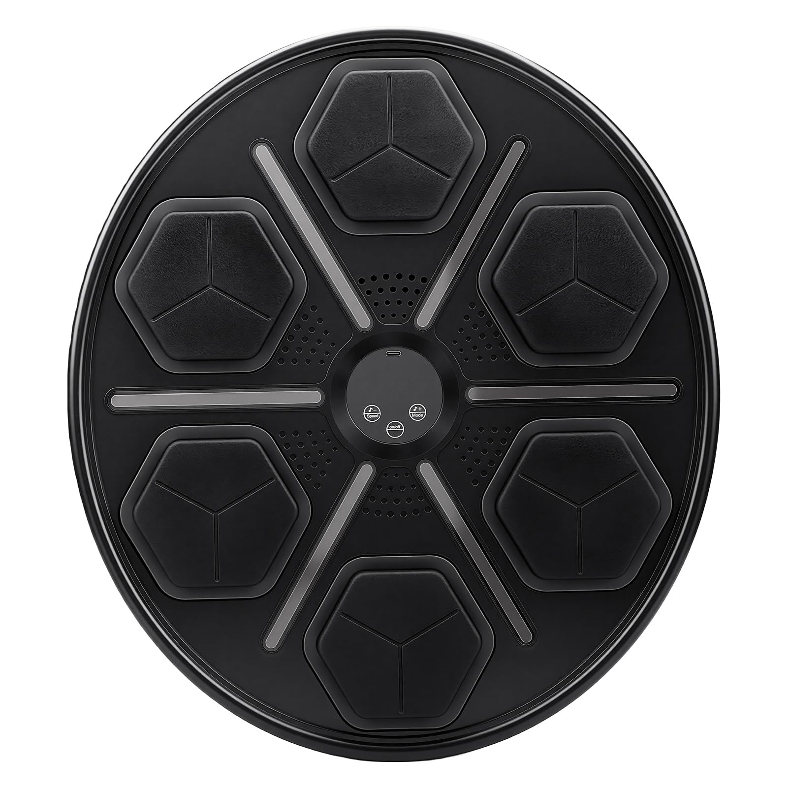 Máquina de Boxeo Musical Interactiva para Adultos Montada en la Pared con Lista de Reproducción BT Sync para Entrenamiento Respuesta Rápida Juegos Fiesta en Gimn