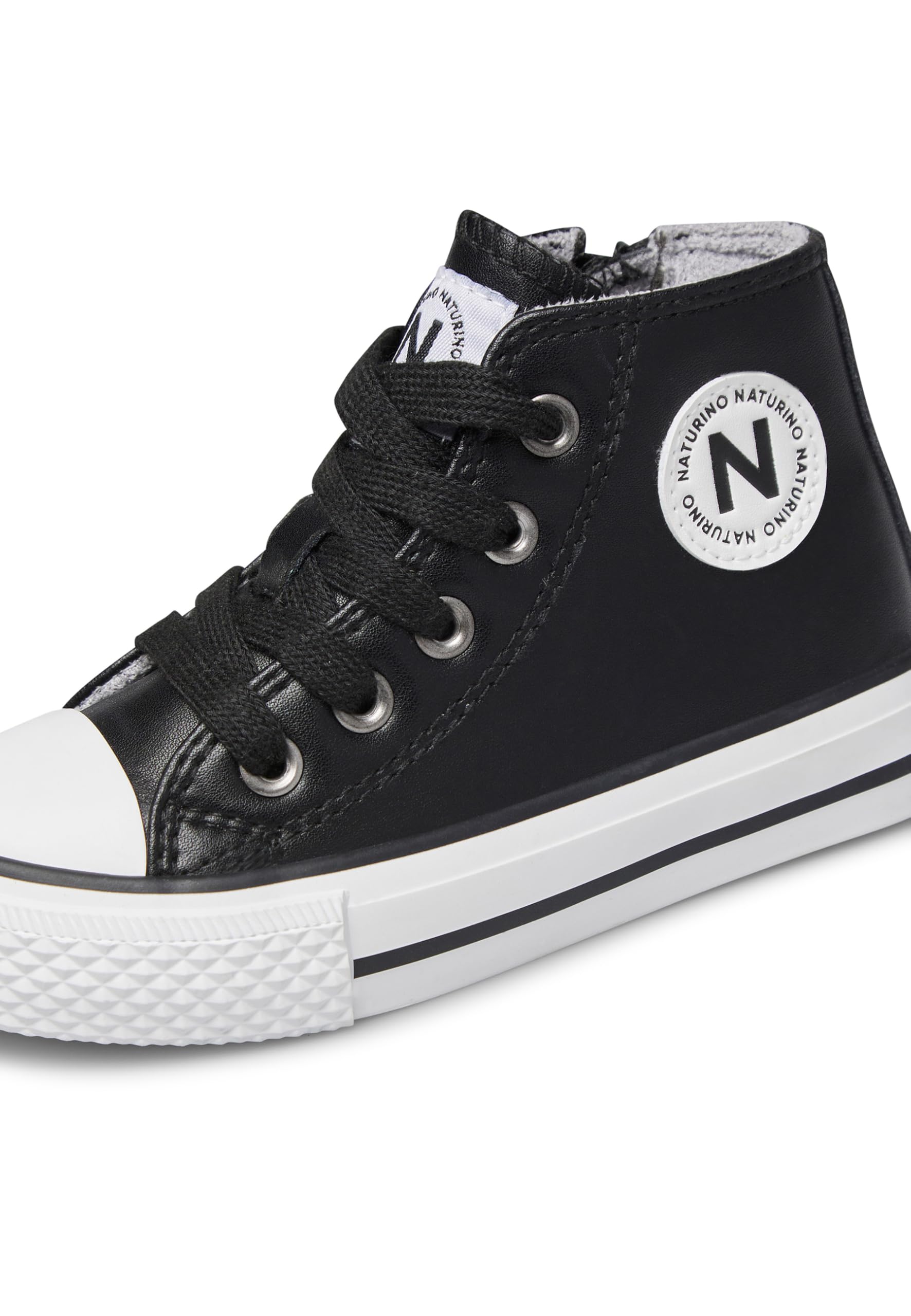 Naturino Zapatillas Deportivas de Corte Alto de Piel