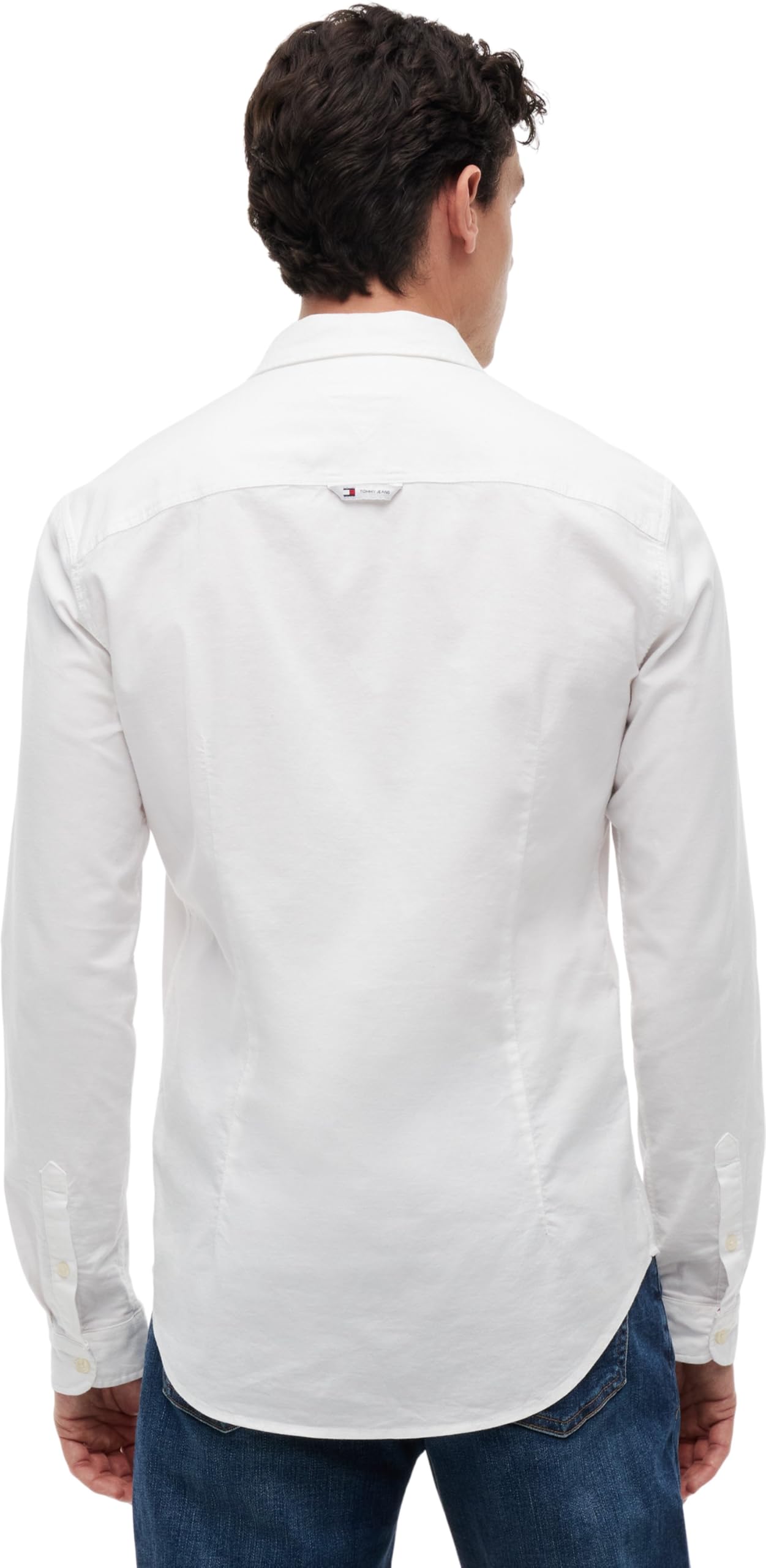 Tommy Jeans Koszula Mężczyźni Tjm Slim Stretch Oxford Shirt