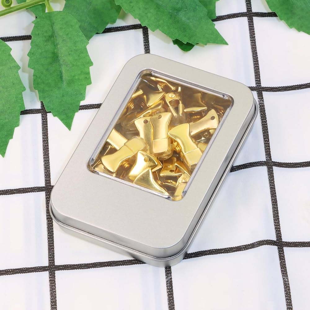 Amazon.com: ONLYKXY 30pcs 20x8mm Metal Small Clip DIY Clips