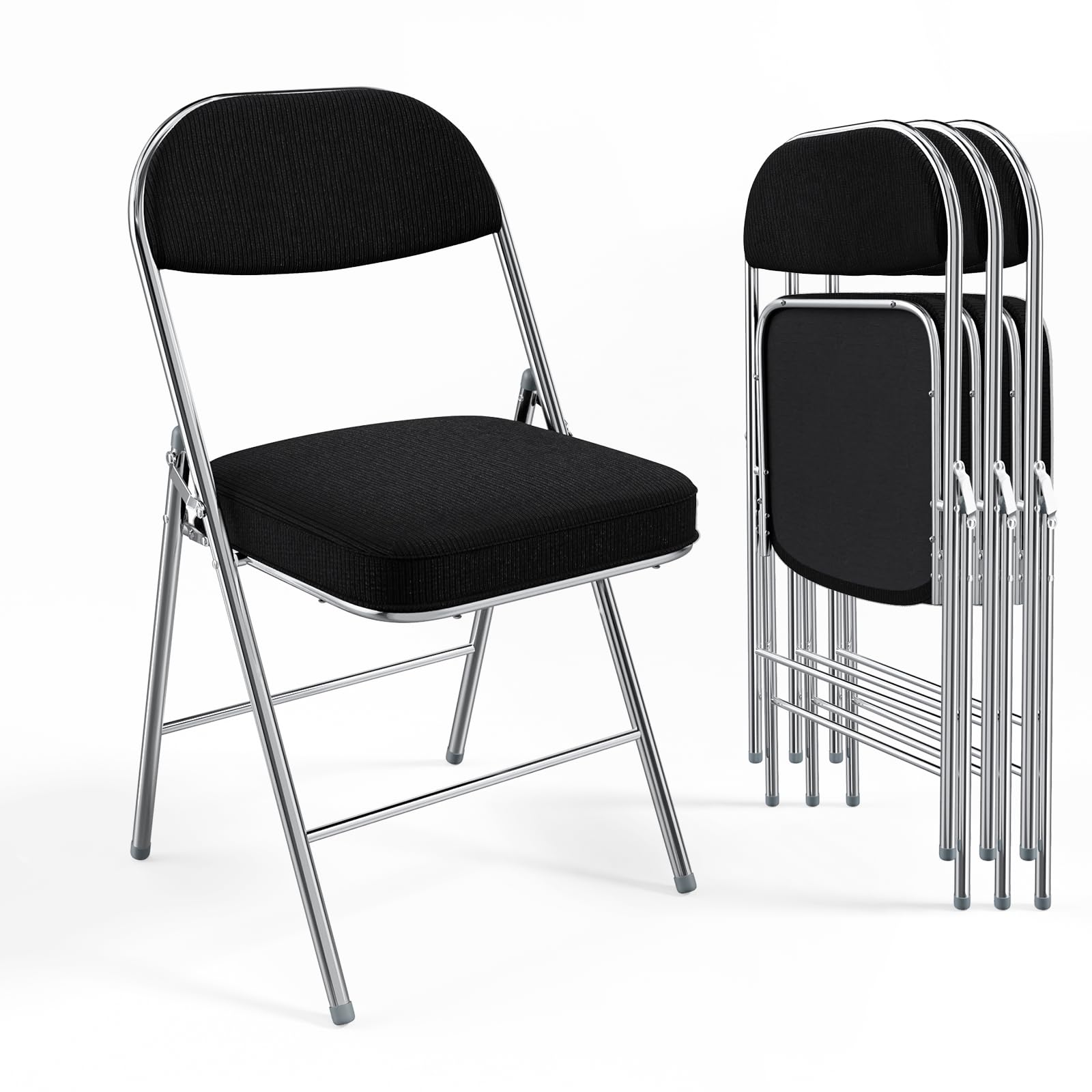 VINGLI 4 Pack Folding Chairs